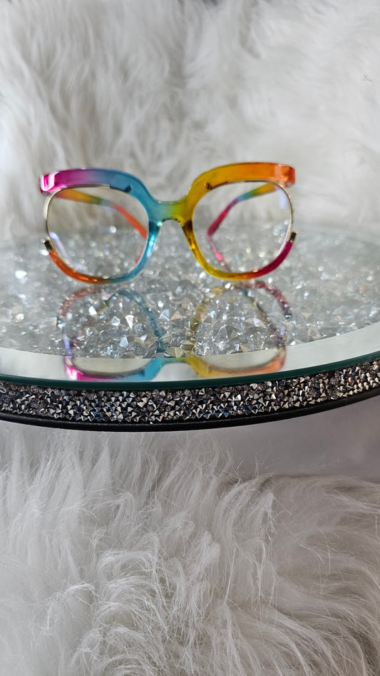 Owl Circle Frame Glasses