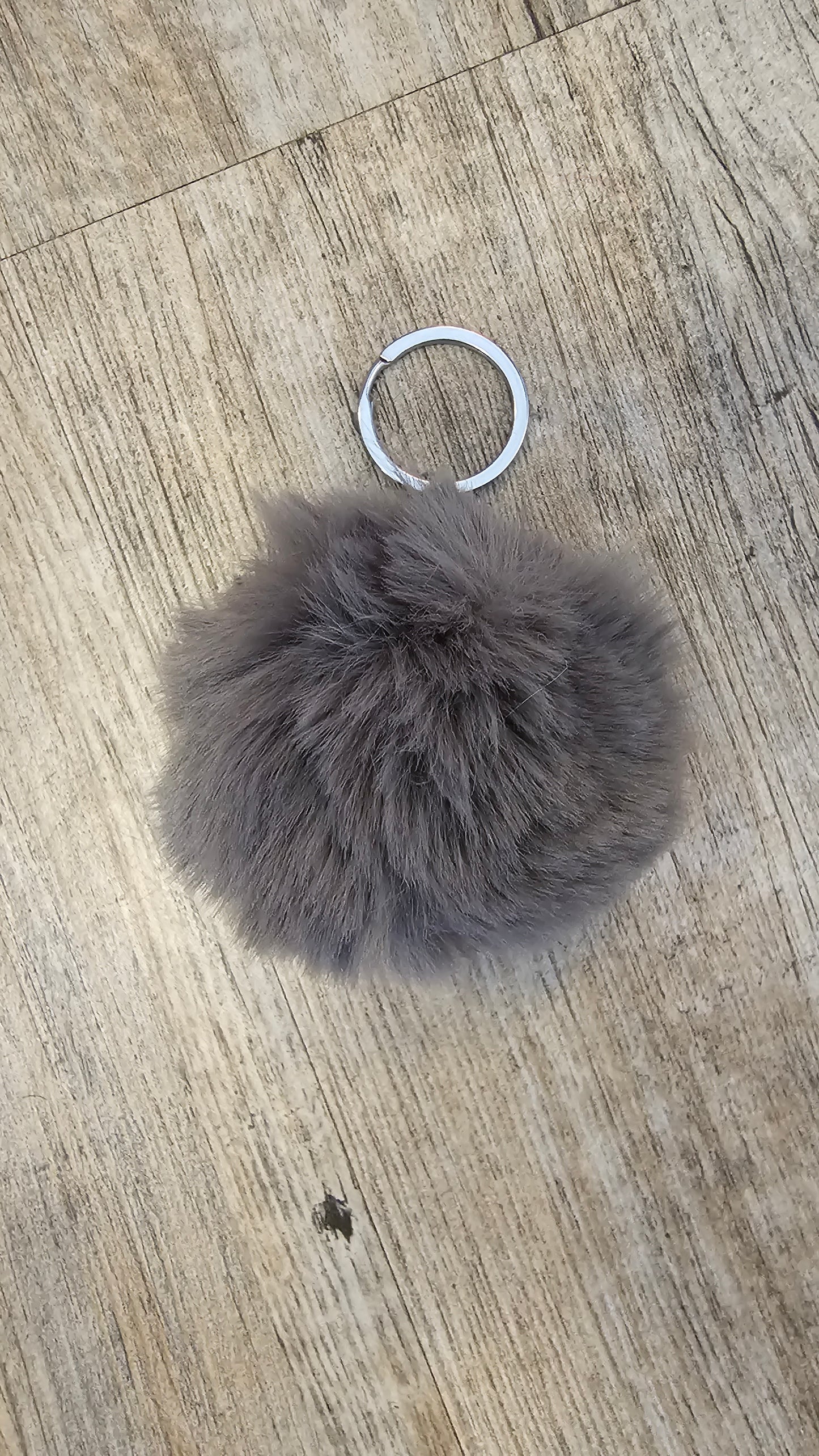 Faux Fur Keychain