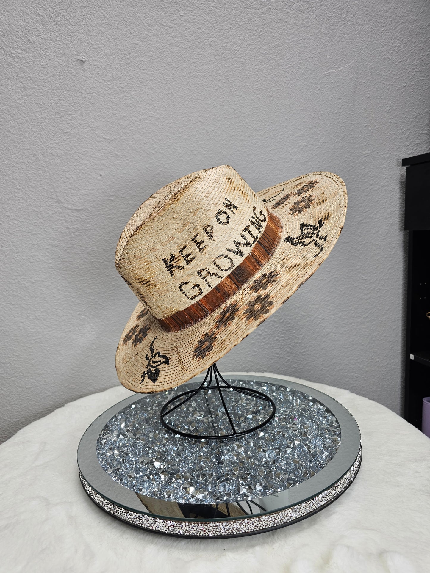 Custom Vegan Suede Fedora Hats