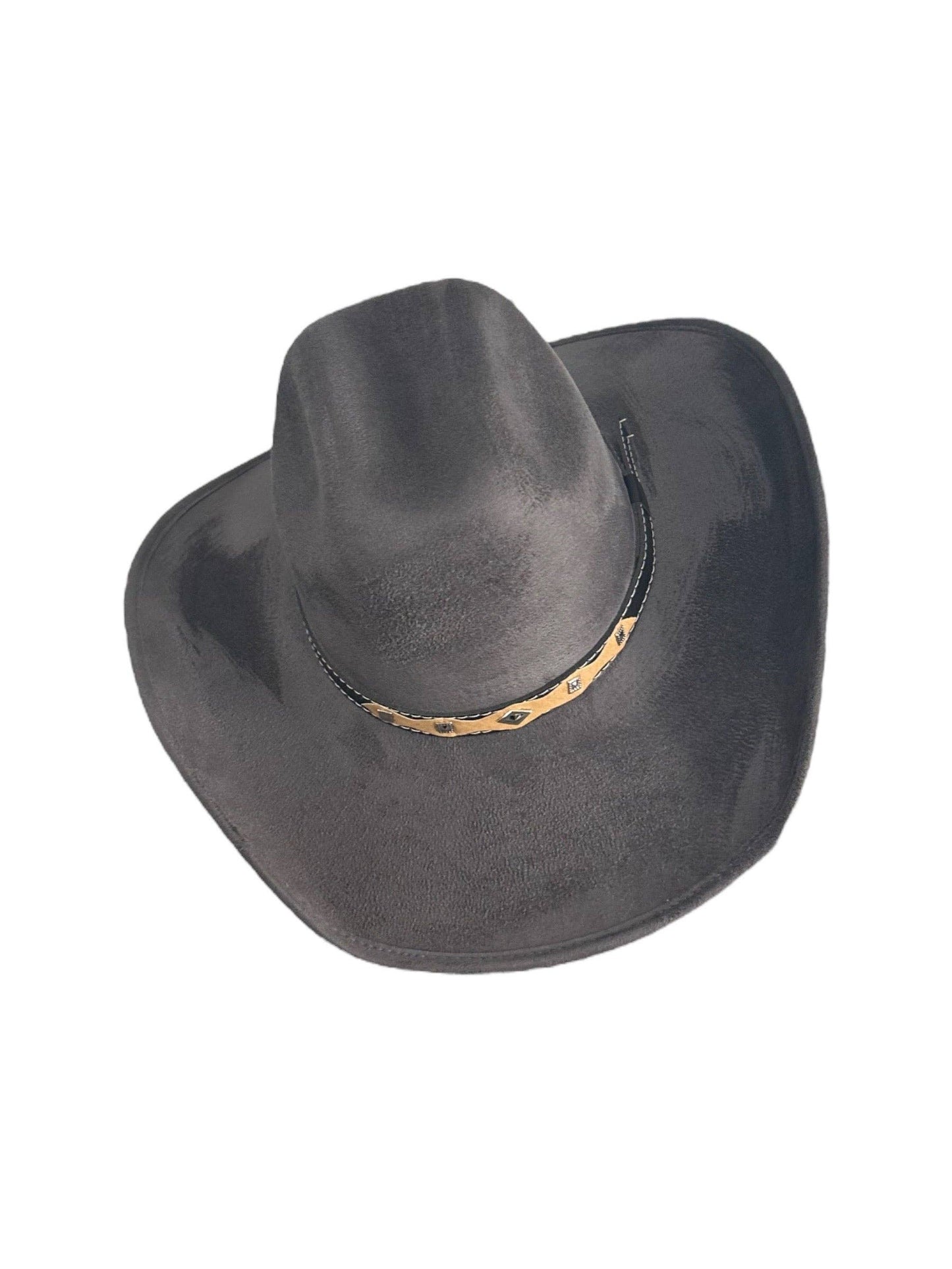 Chihuahua Cowboy Vegan Suede Hat