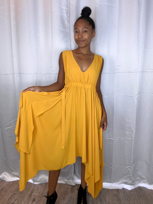 Sunflower Goddess Dress