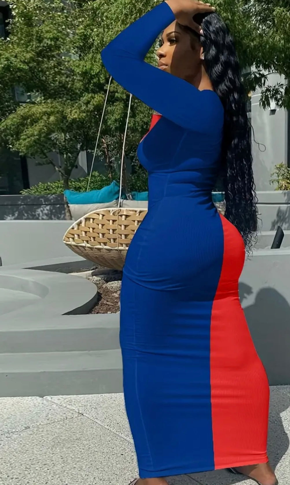 Half and Half Dress