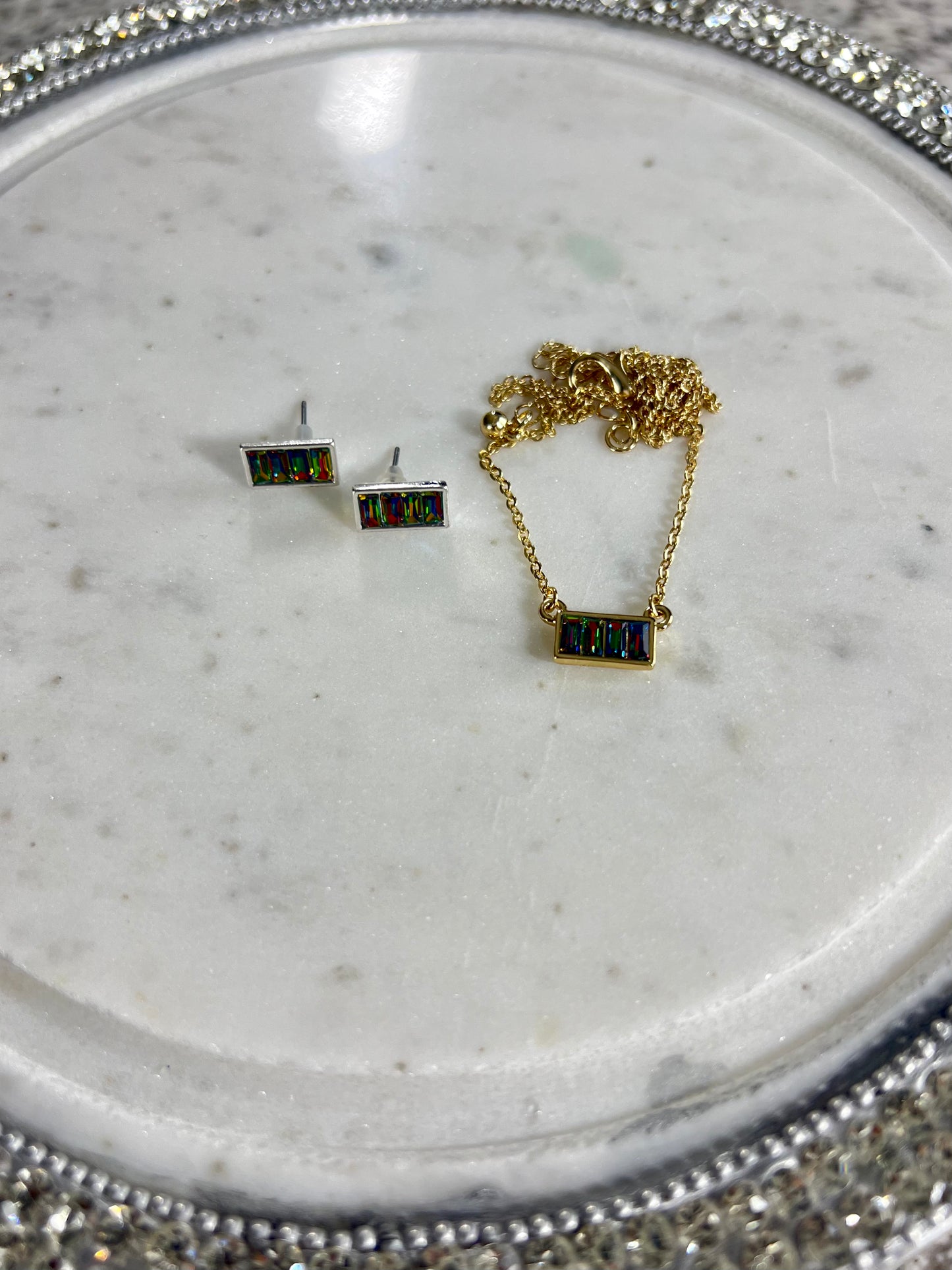 Alexandra Set Necklace and Earrings