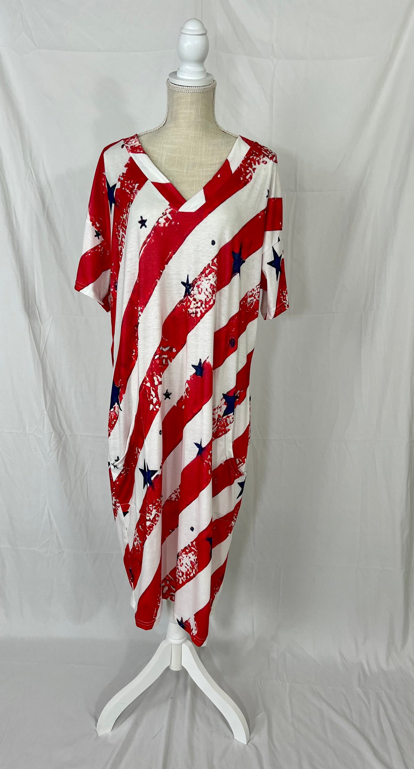 Lake Days American Flag Dress