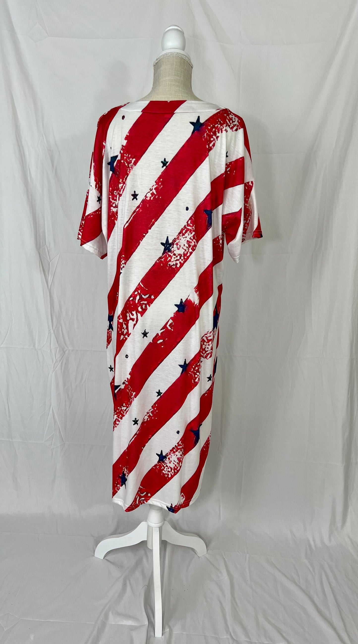 Lake Days American Flag Dress