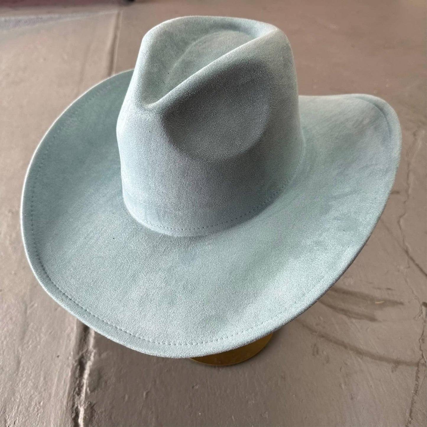 Best seller !!  Fashion Vegan suede  cowboy hat  (Copy)