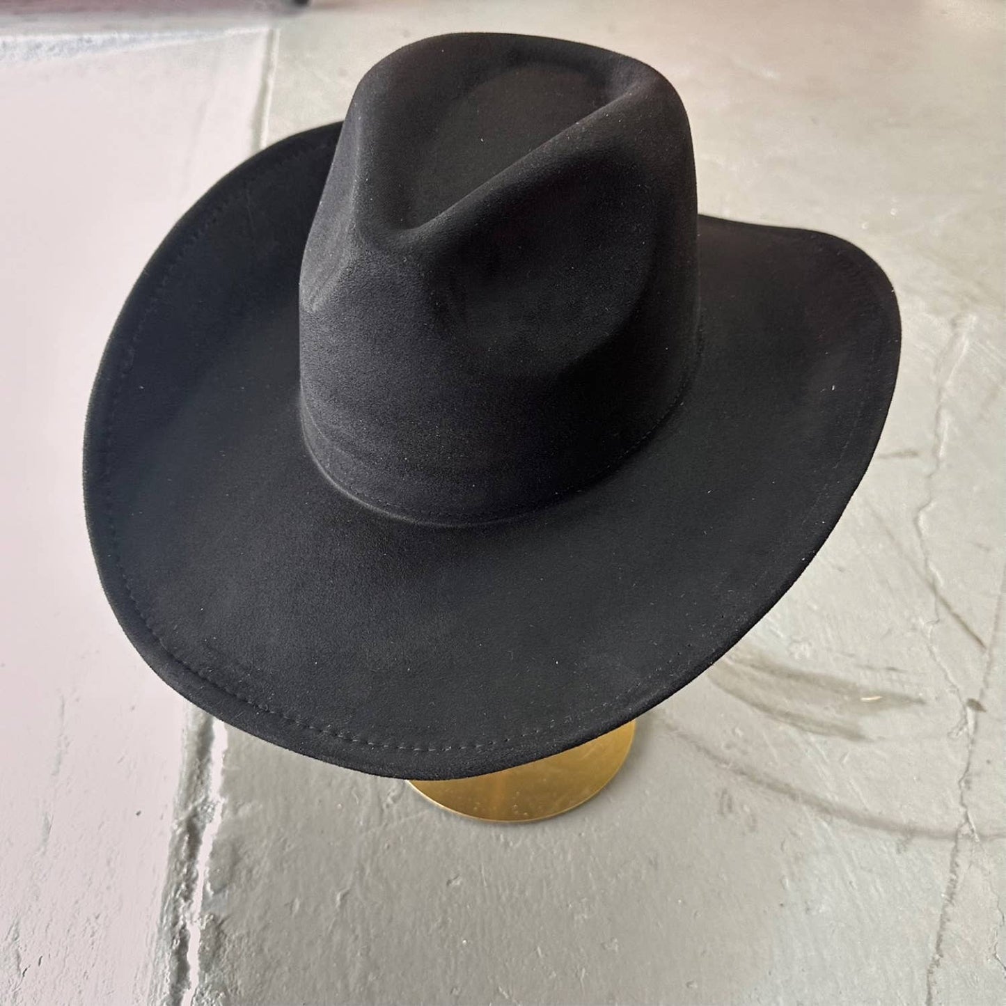 Best seller !!  Fashion Vegan suede  cowboy hat  (Copy)