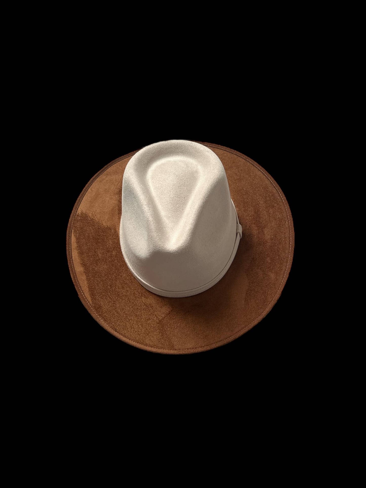 Half Crown & Half Brim 2 Tone Rancher 