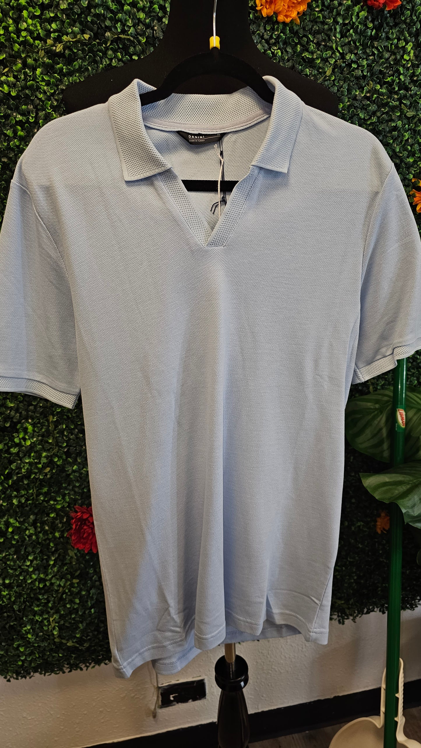 Men's Danini V-Neck Polo Shirt