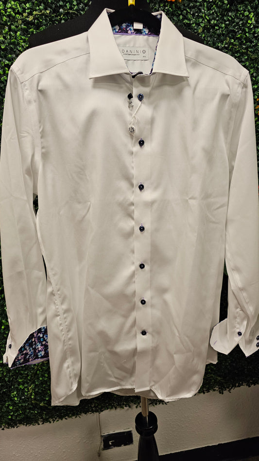 Men's Danini Lilac Endeavor Dress Shirt