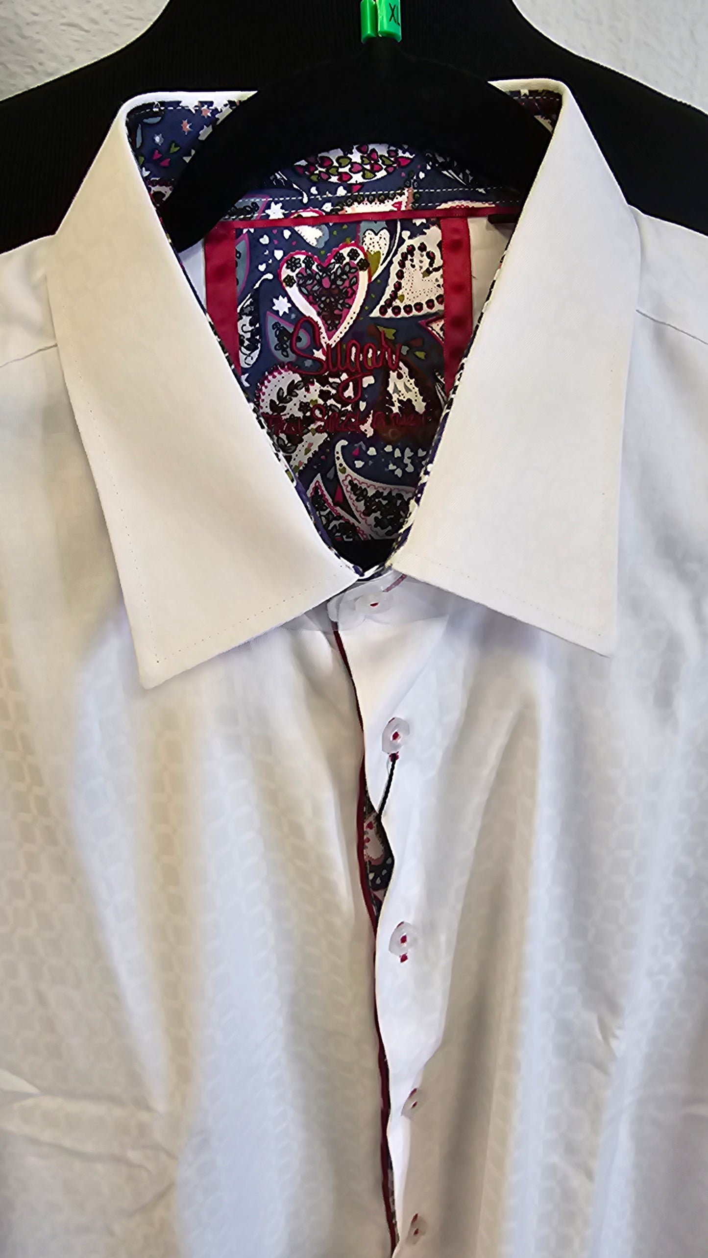 Men's Checkers and Paisley Dress Shirt