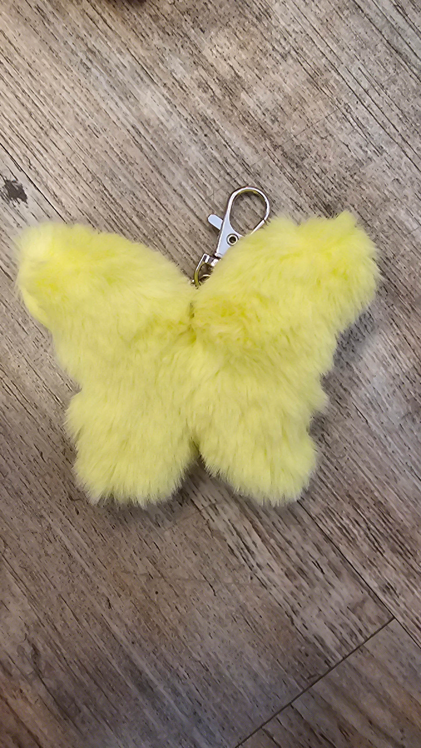 Faux Fur Keychain