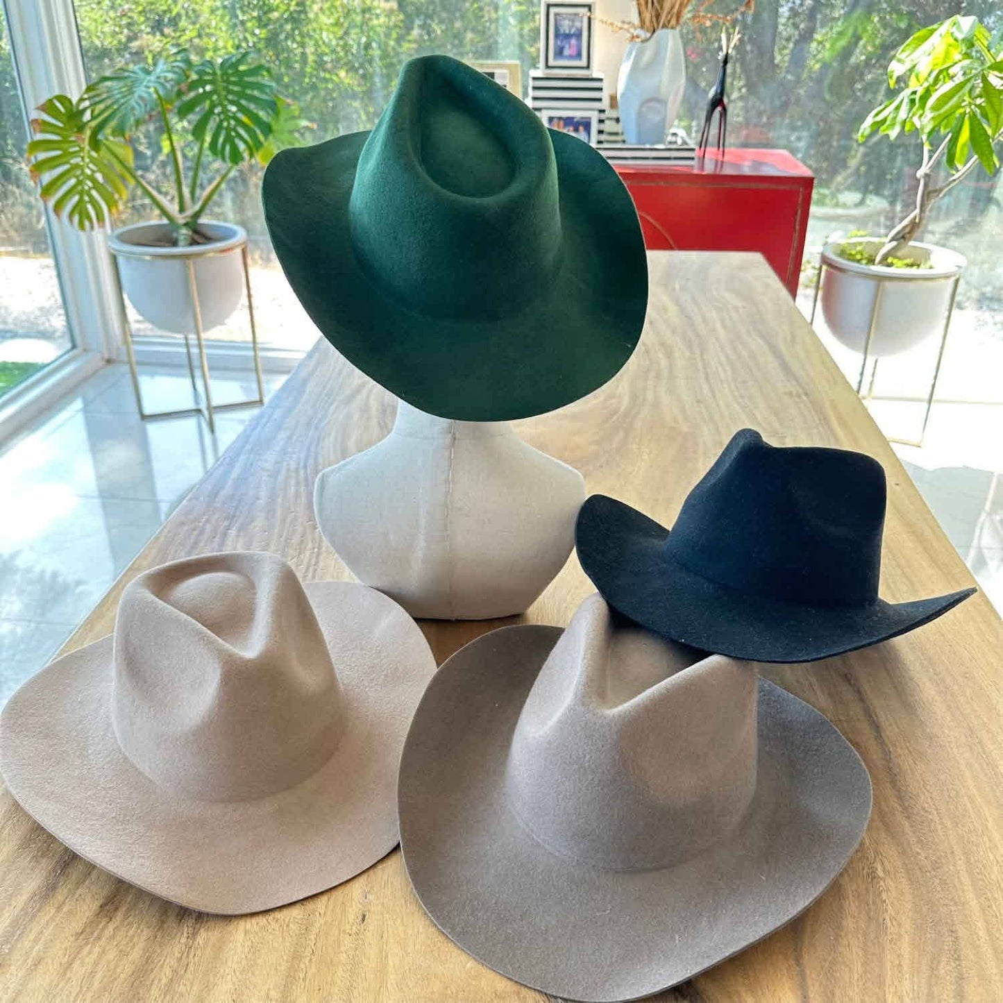 Premium cowboy hat made from 100% Australian wool