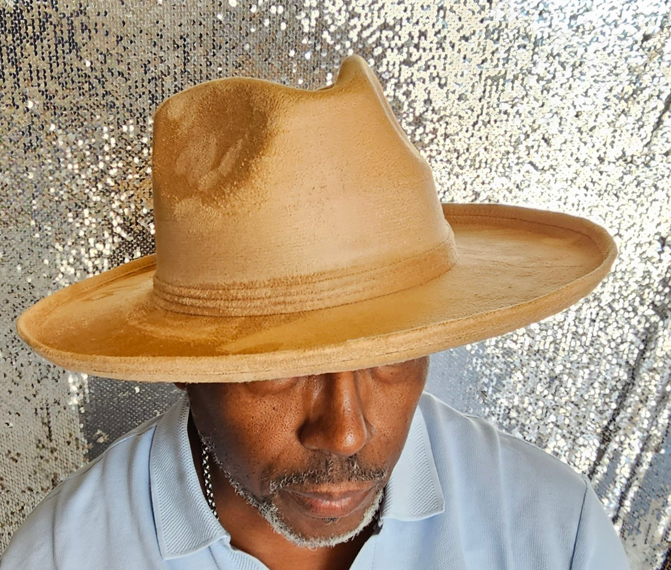 Turnt Up Vegan Suede Fedora Hat