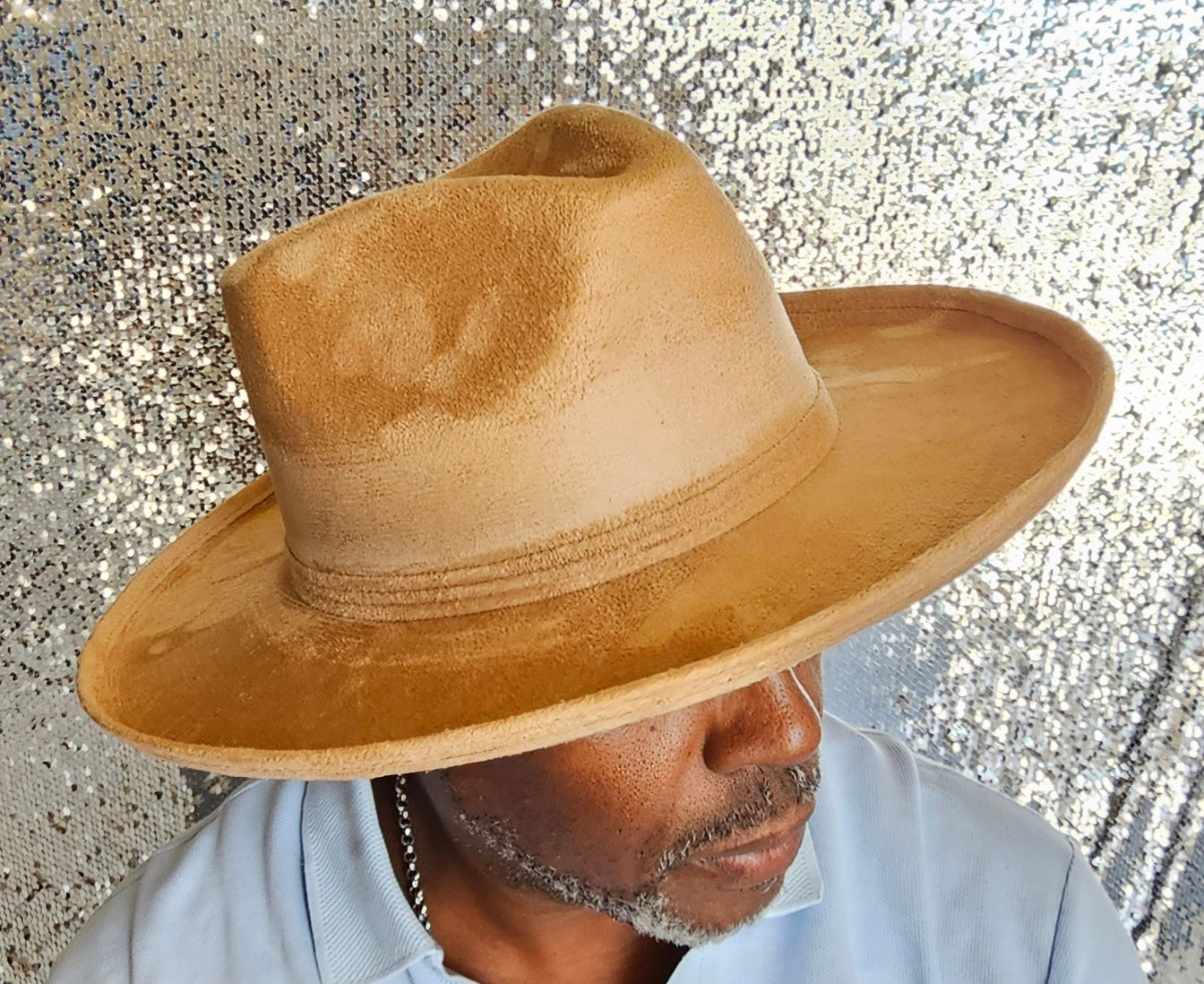 Turnt Up Vegan Suede Fedora Hat