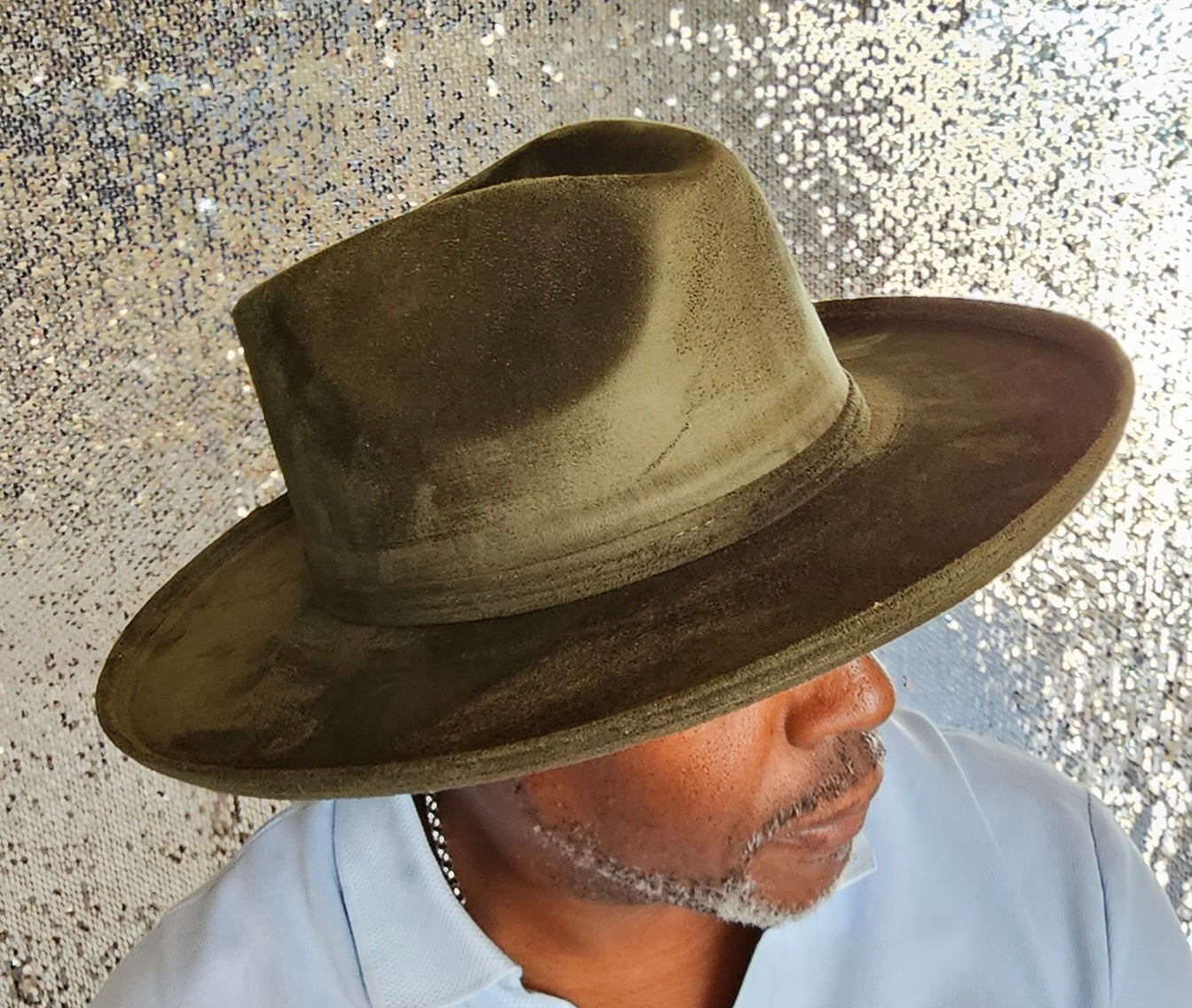 Turnt Up Vegan Suede Fedora Hat