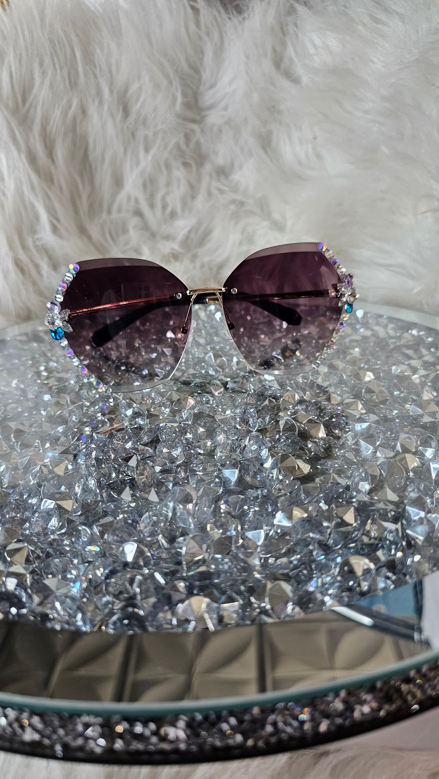 Rhinestone Sunglasses for Women