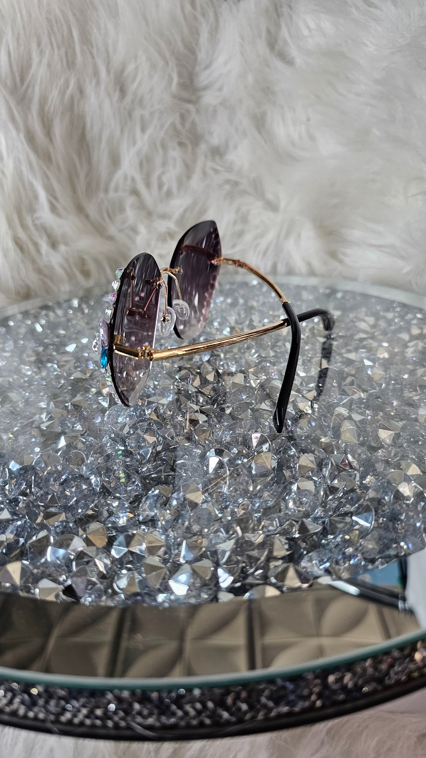 Rhinestone Sunglasses for Women