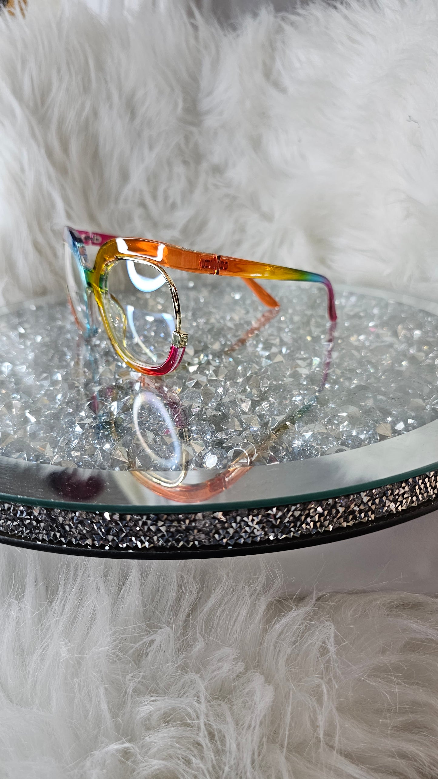 Owl Circle Frame Glasses