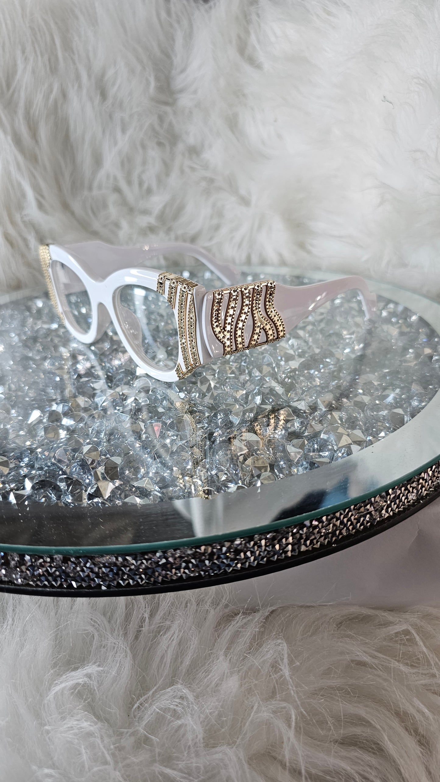 Gold Tip Glasses for Women