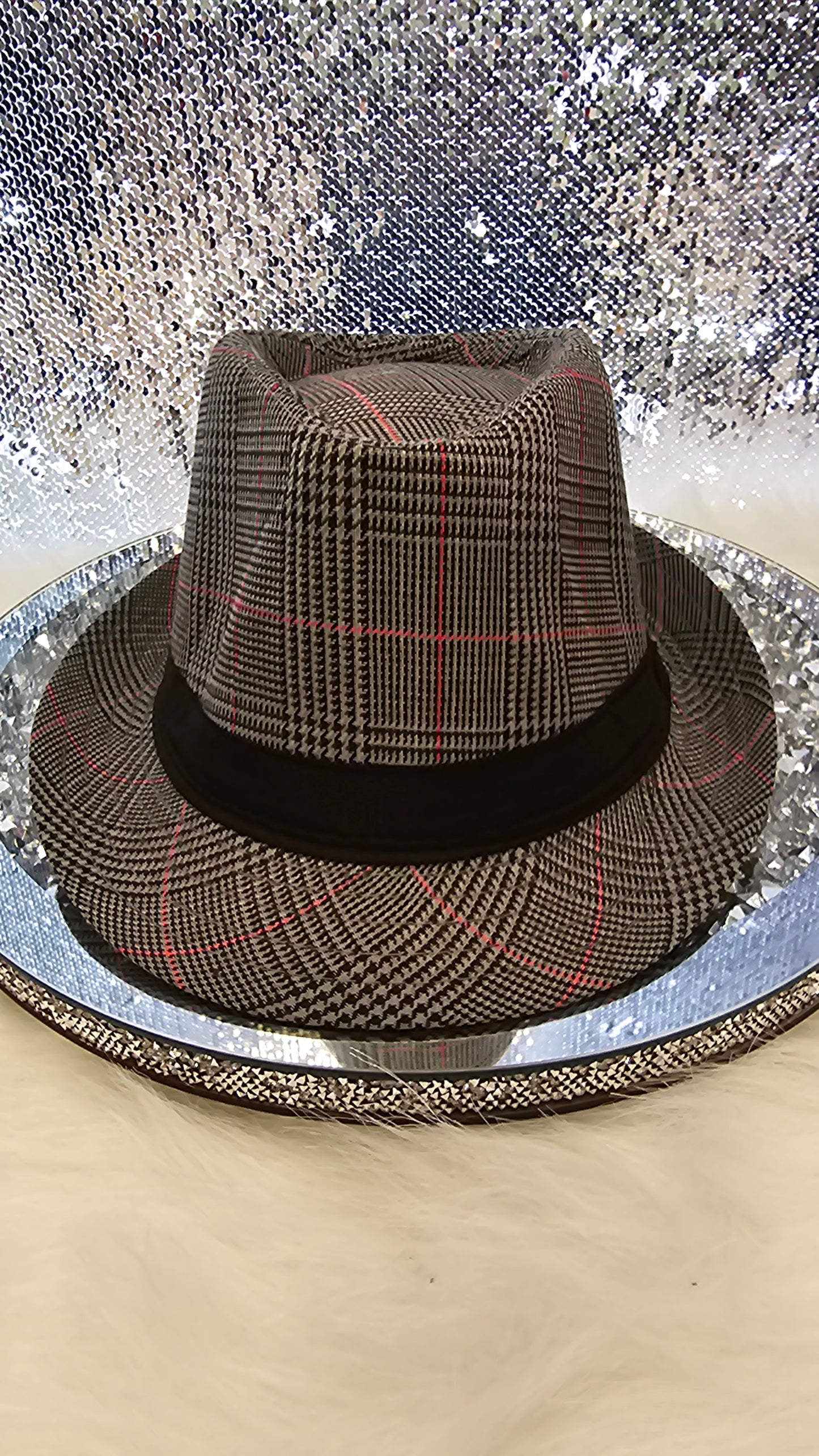 It's Plaid Baby Fedora Hat