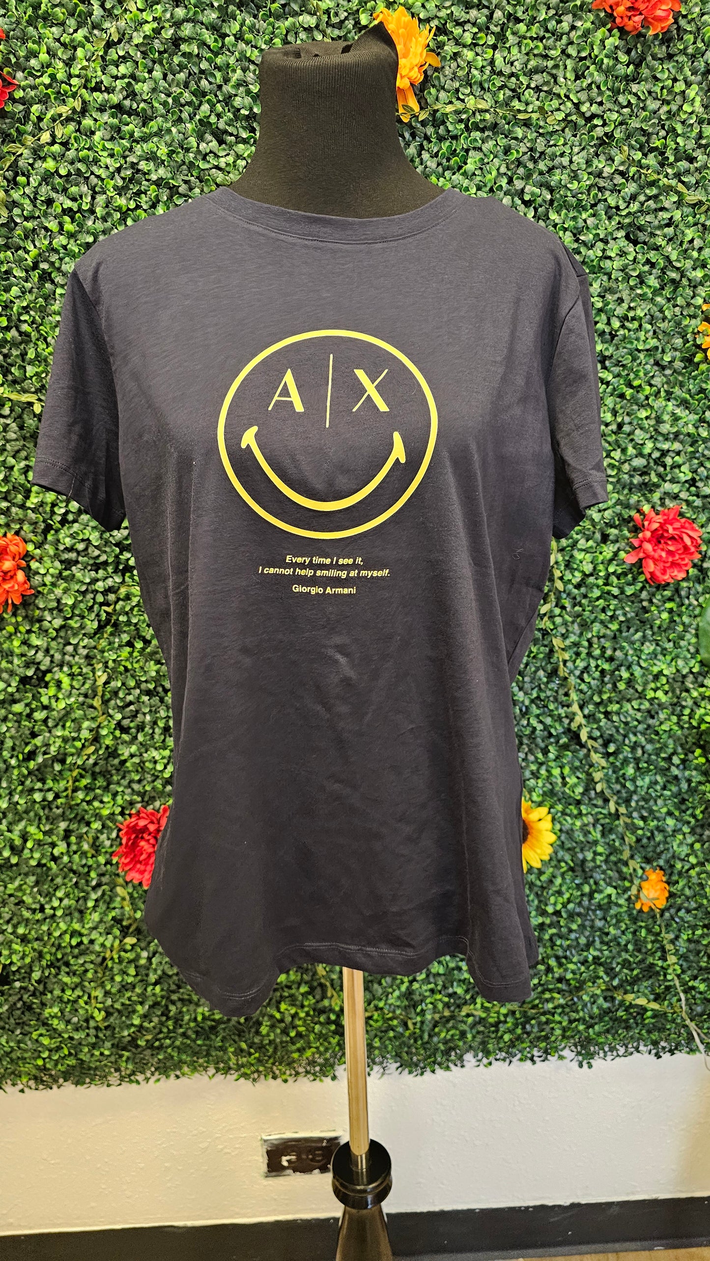 Armani Exchange Smiley Face T-Shirt