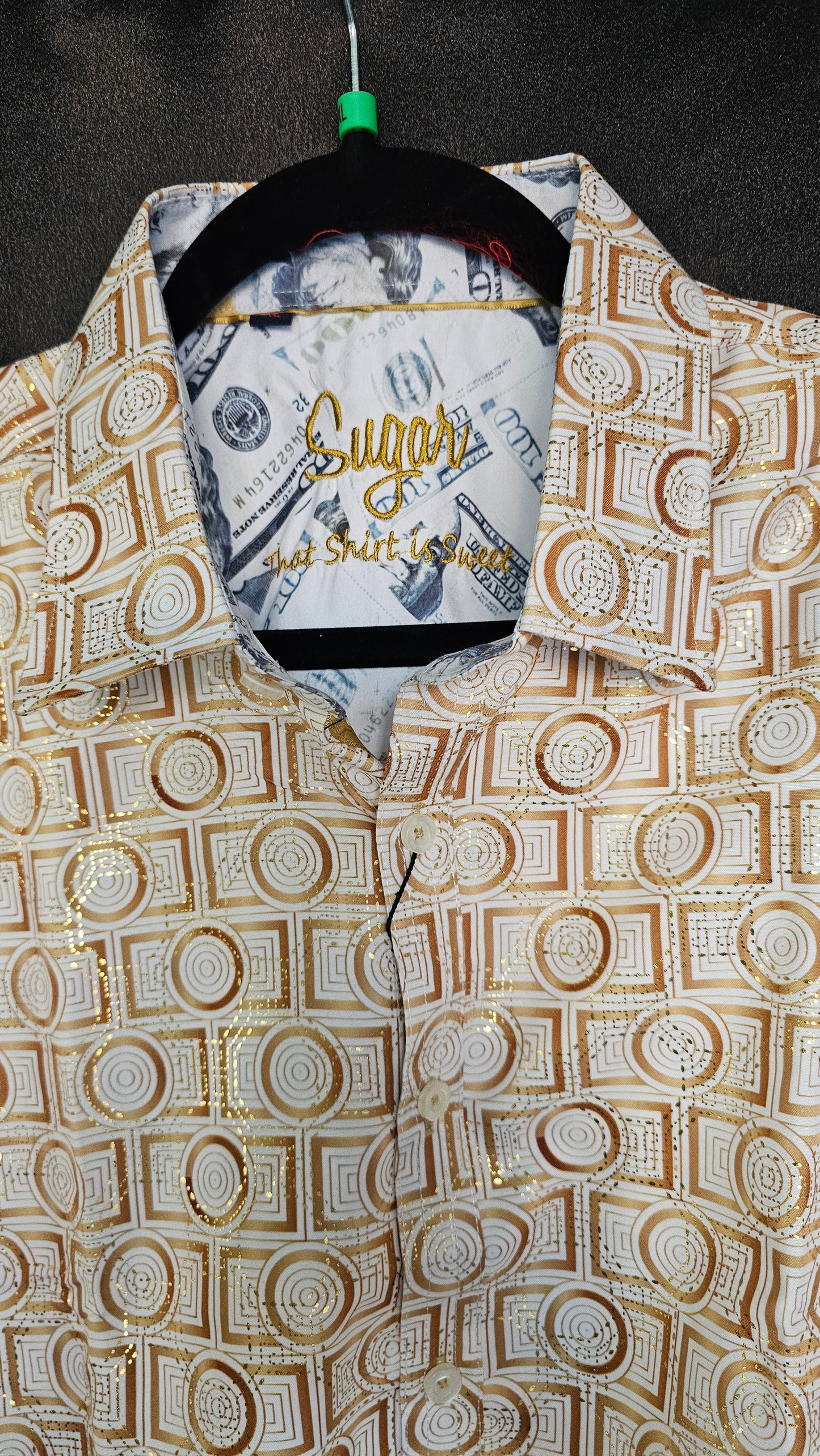 Men's Gold N Cash Dress Shirt