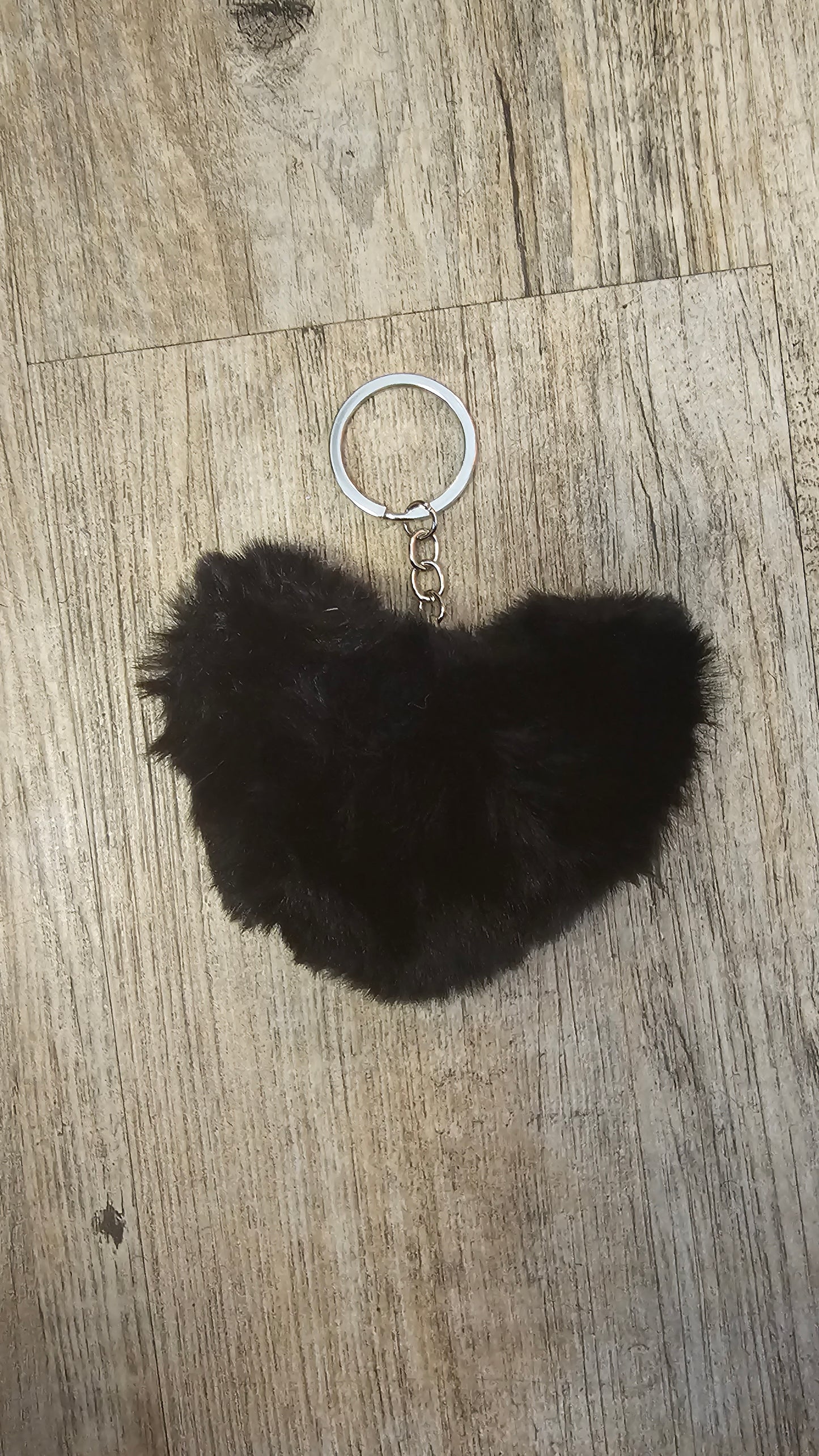 Faux Fur Keychain