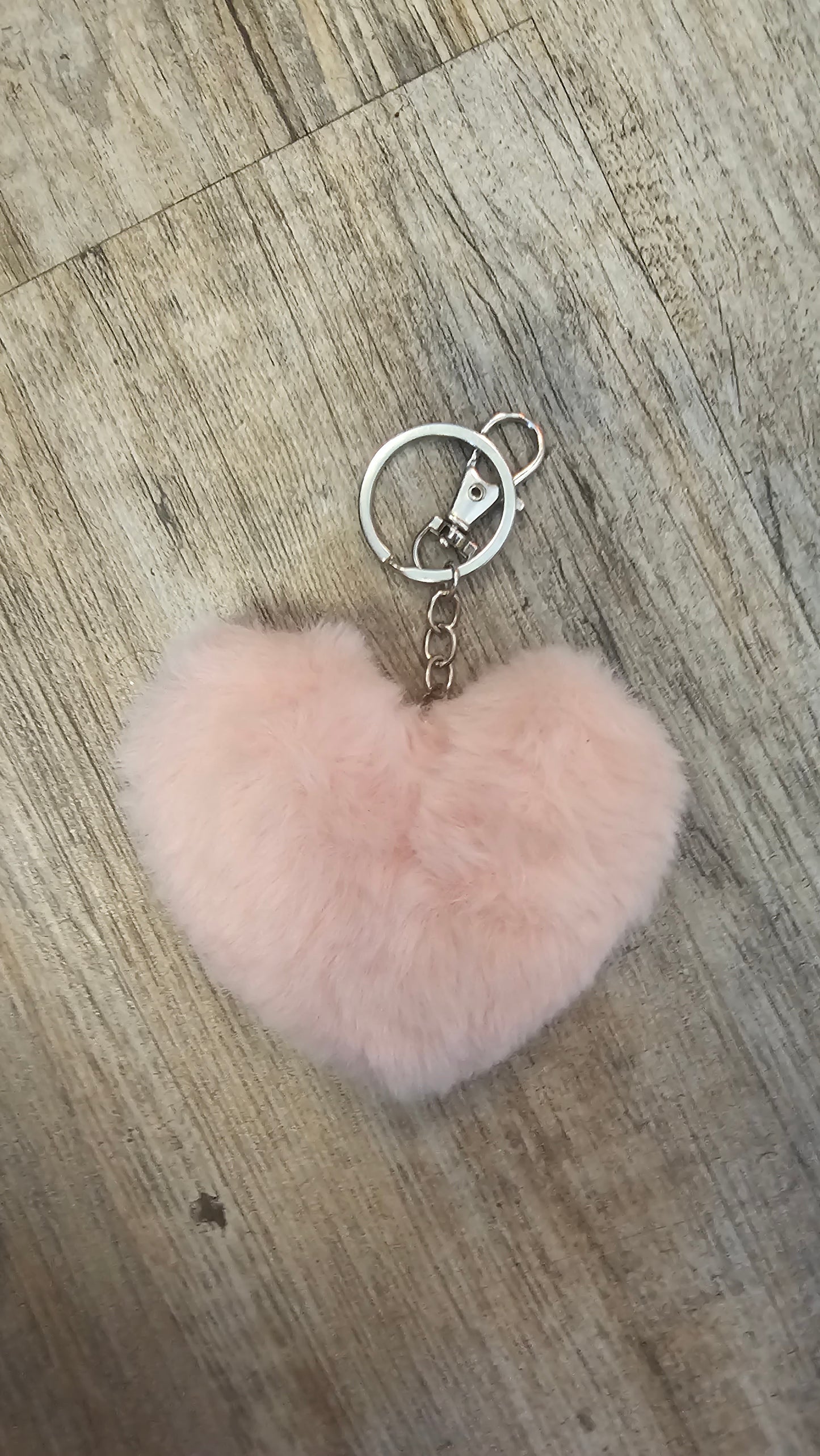 Faux Fur Keychain