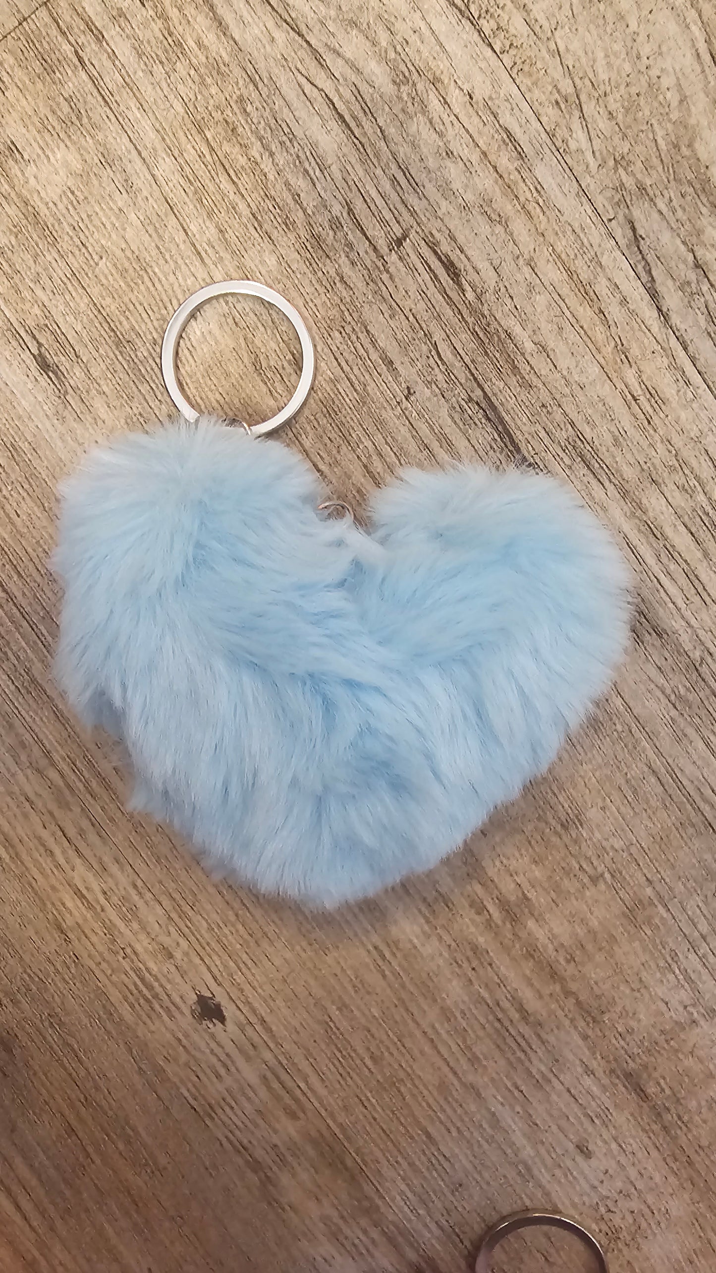 Faux Fur Keychain