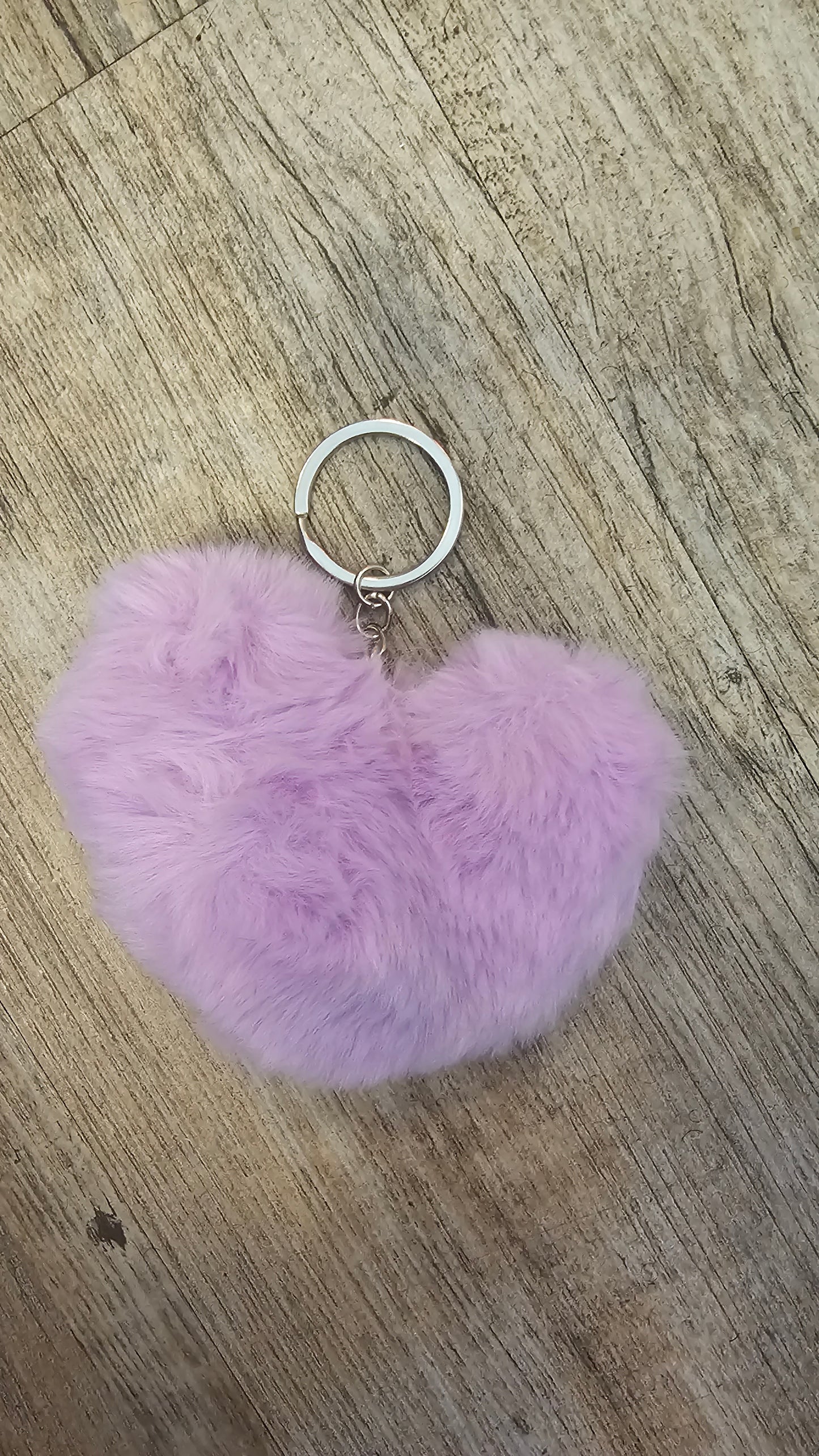 Faux Fur Keychain