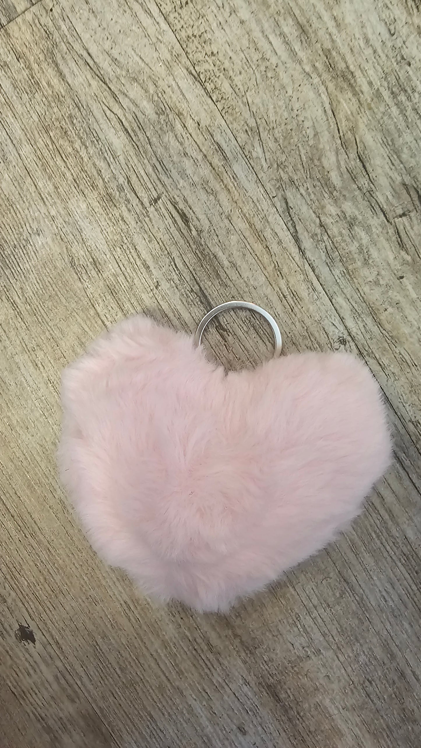 Faux Fur Keychain