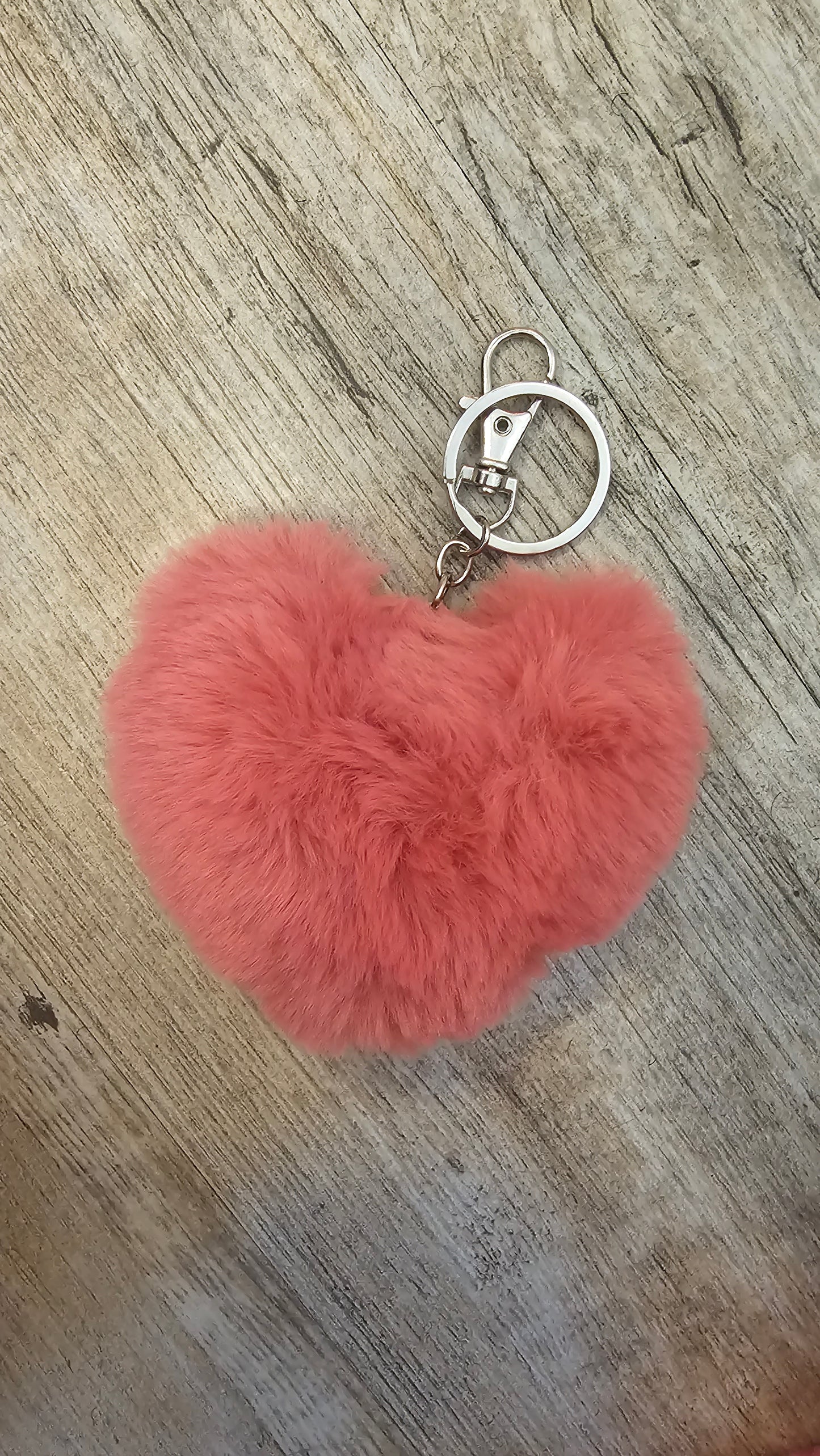 Faux Fur Keychain