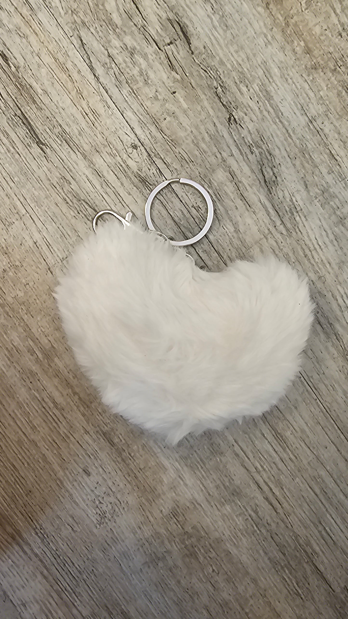 Faux Fur Keychain