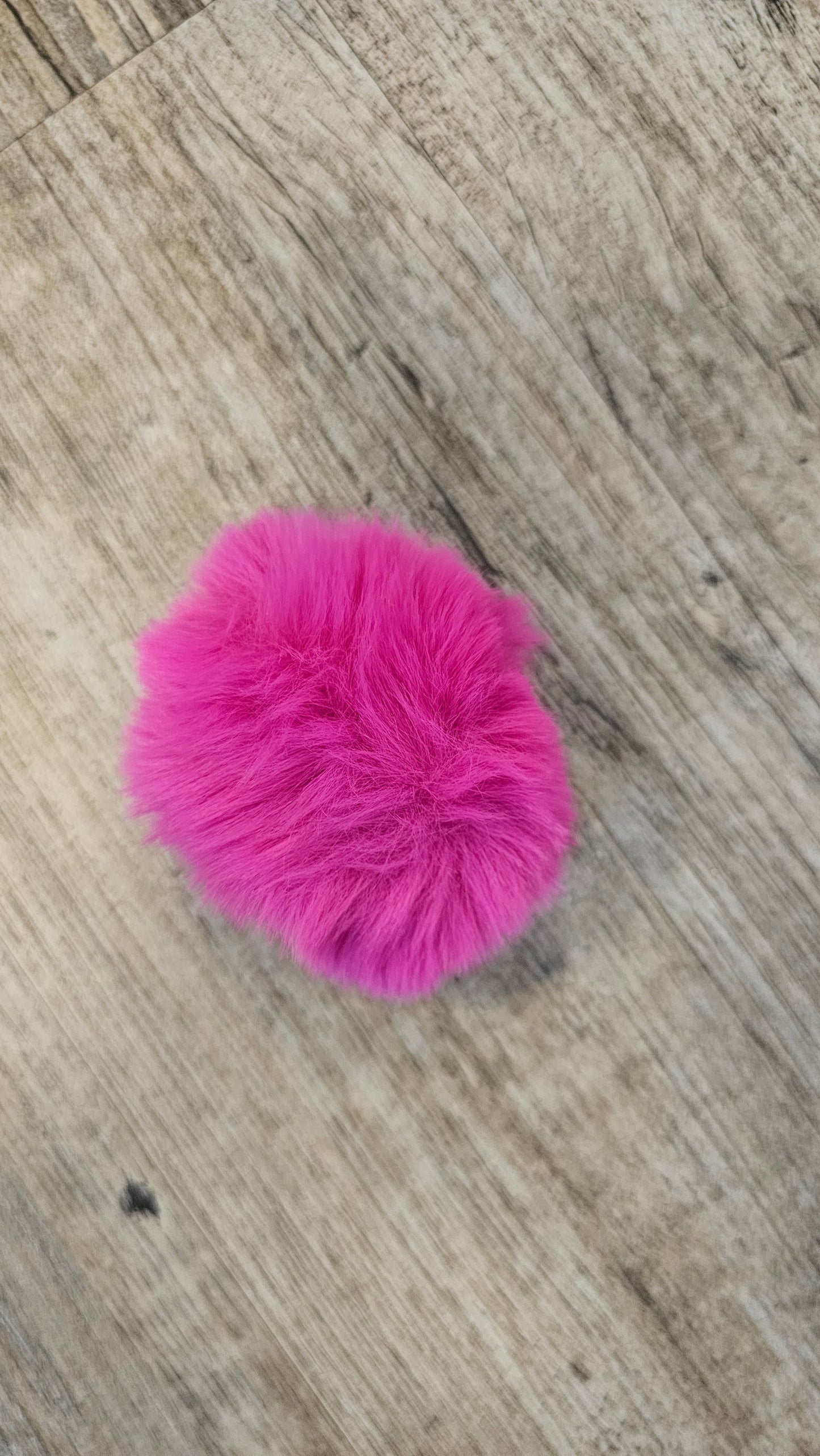 Faux Fur Keychain