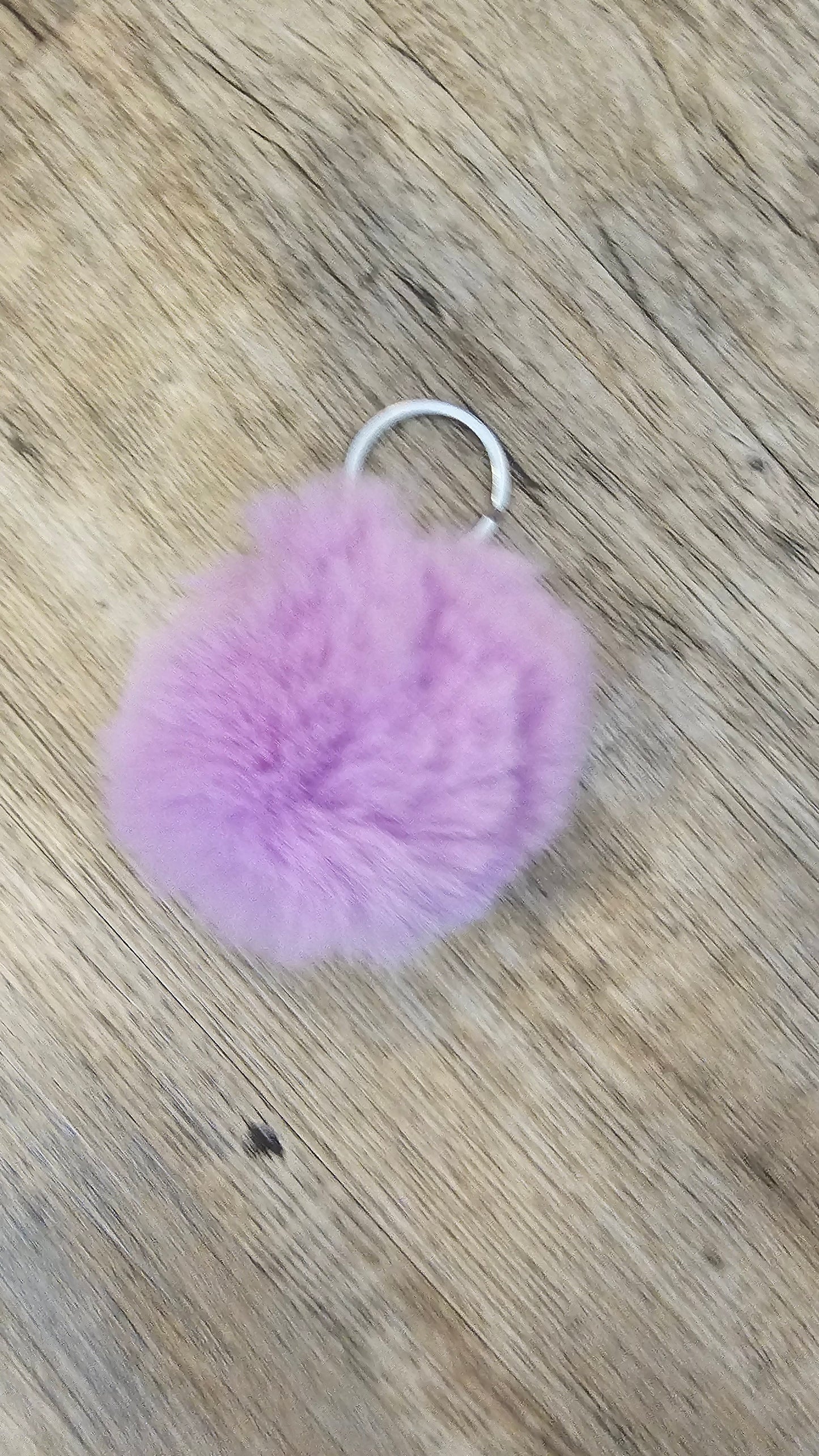 Faux Fur Keychain