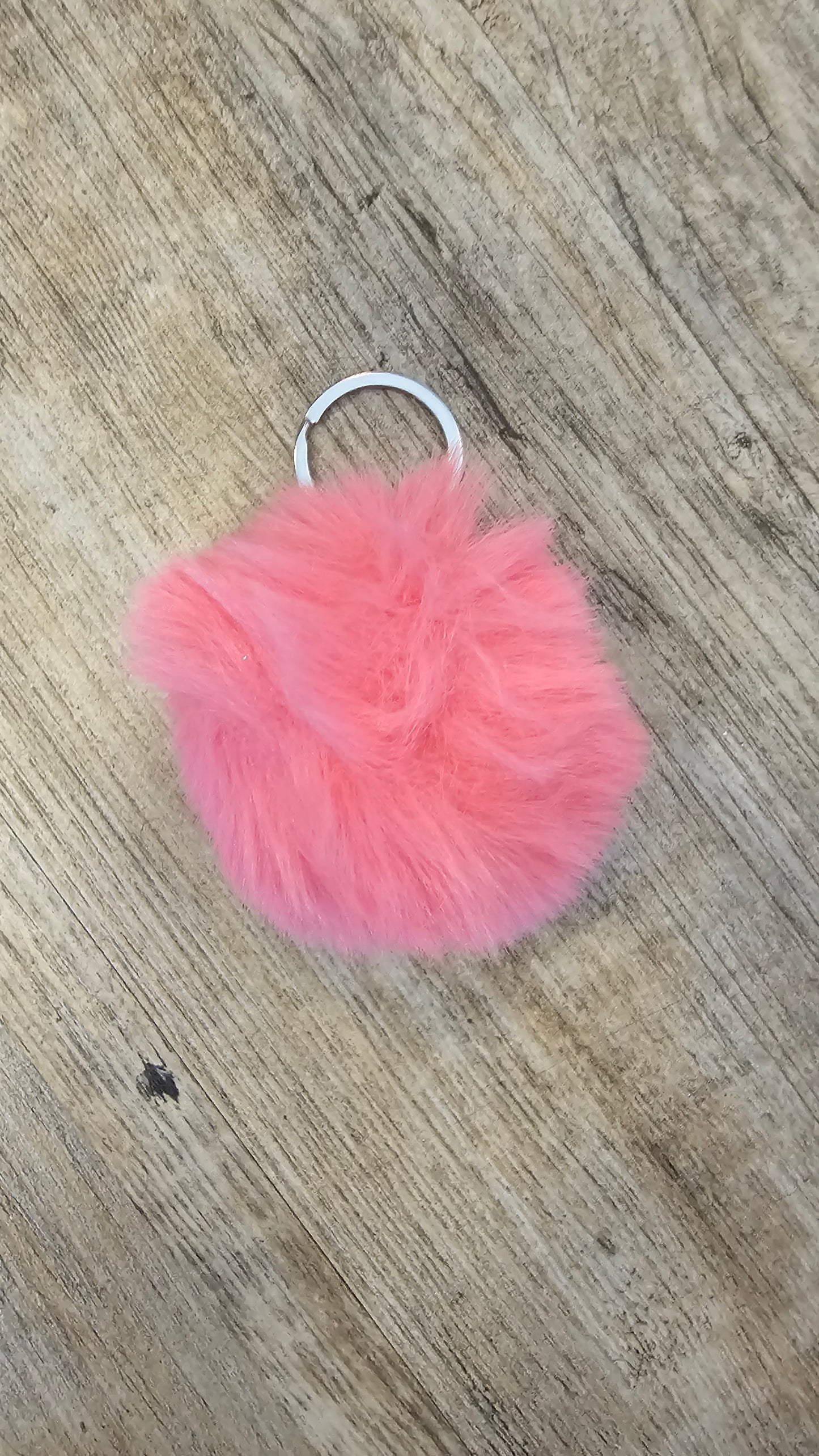 Faux Fur Keychain