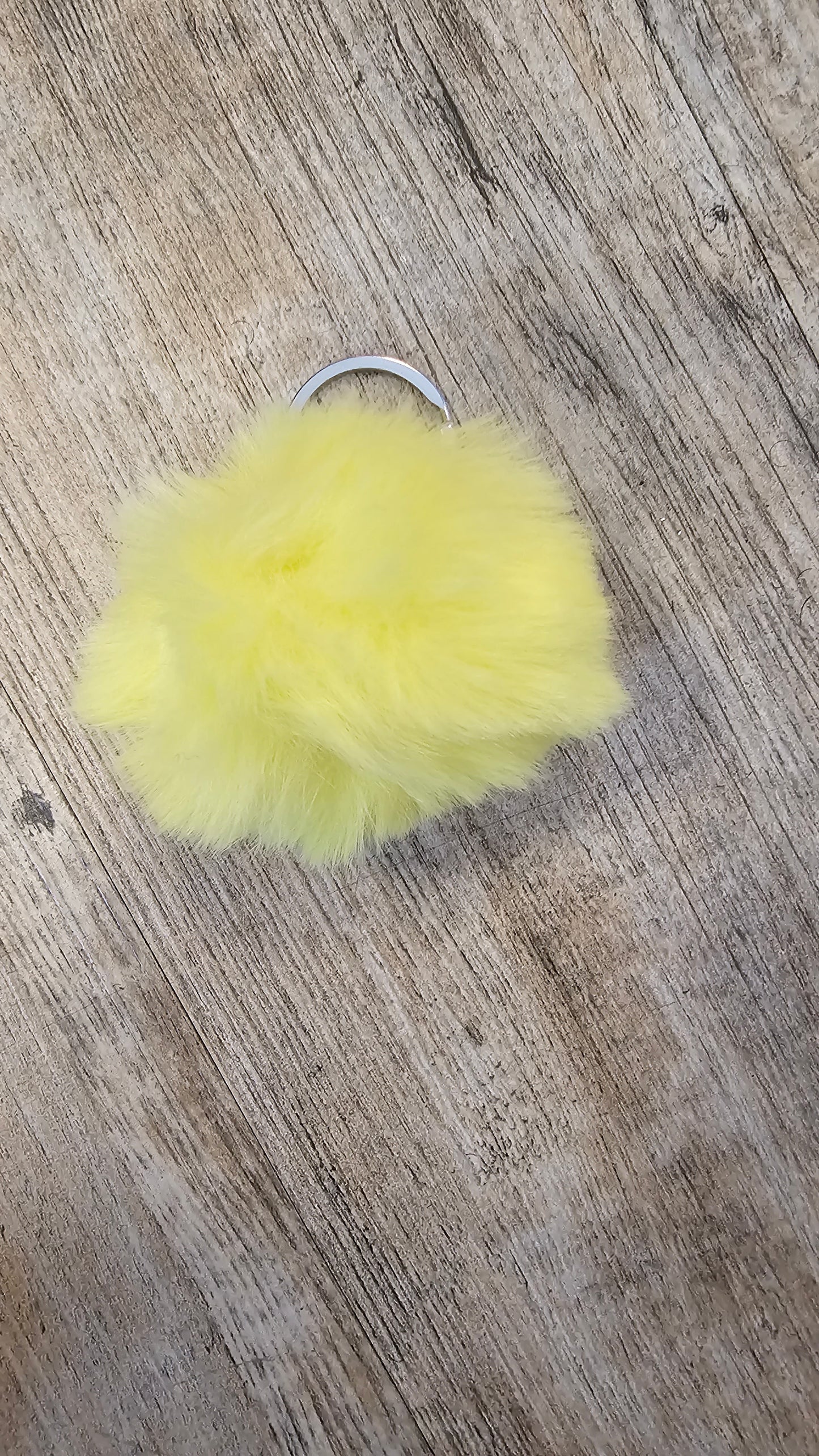 Faux Fur Keychain