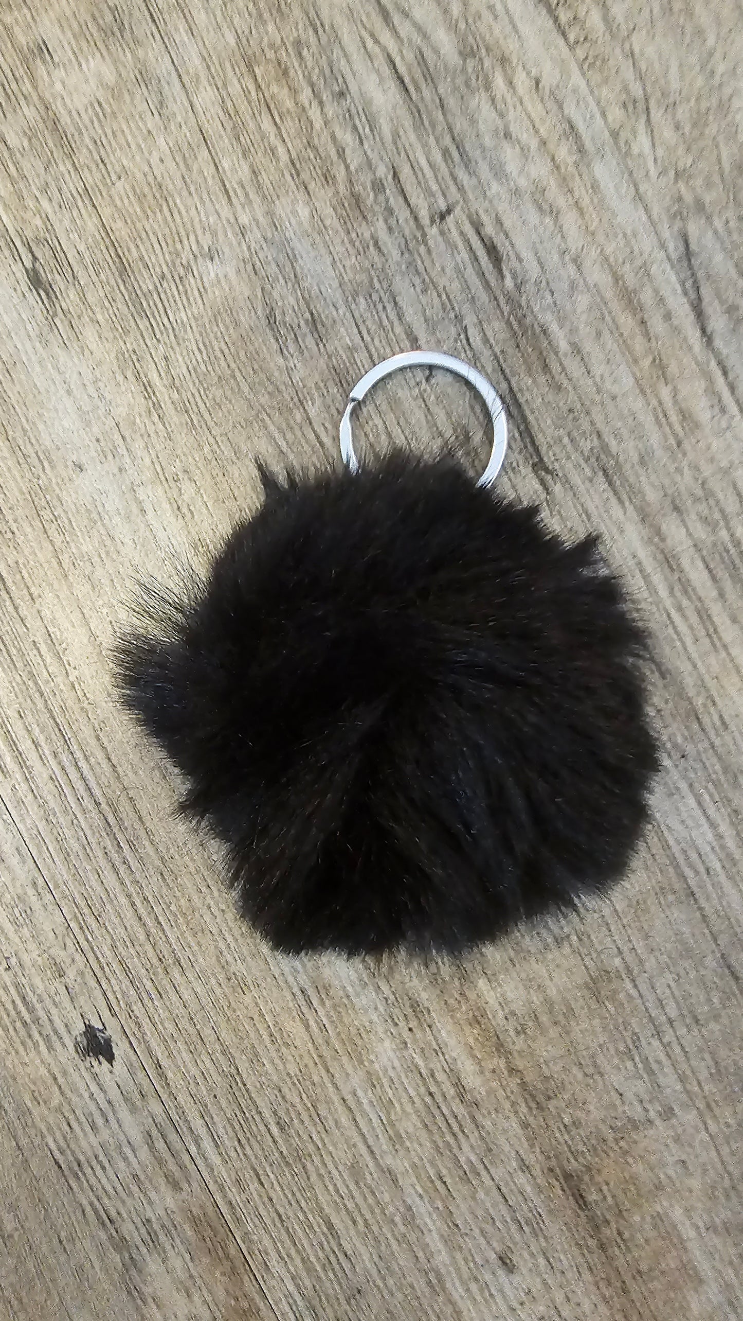 Faux Fur Keychain