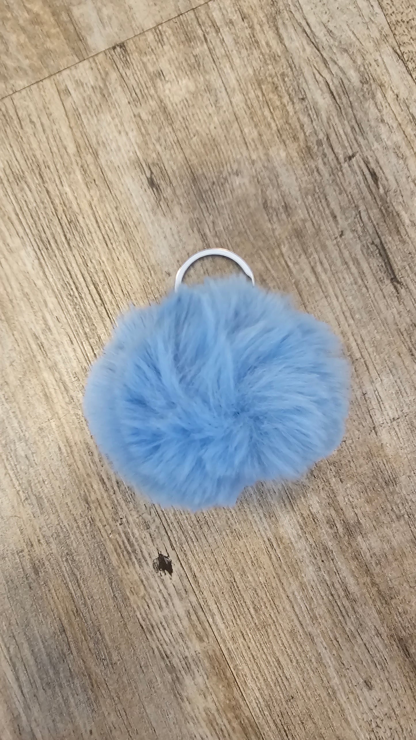 Faux Fur Keychain