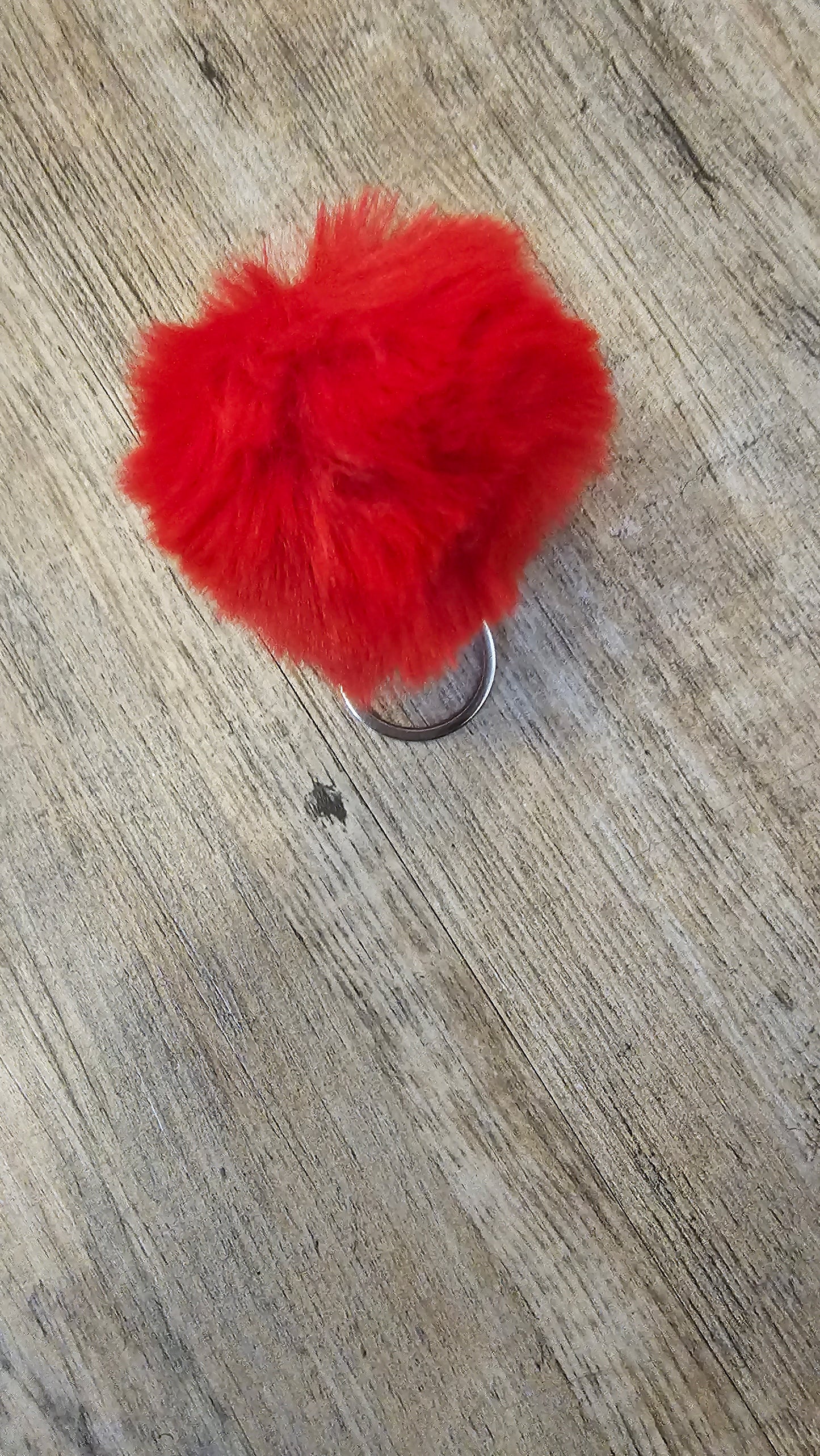 Faux Fur Keychain