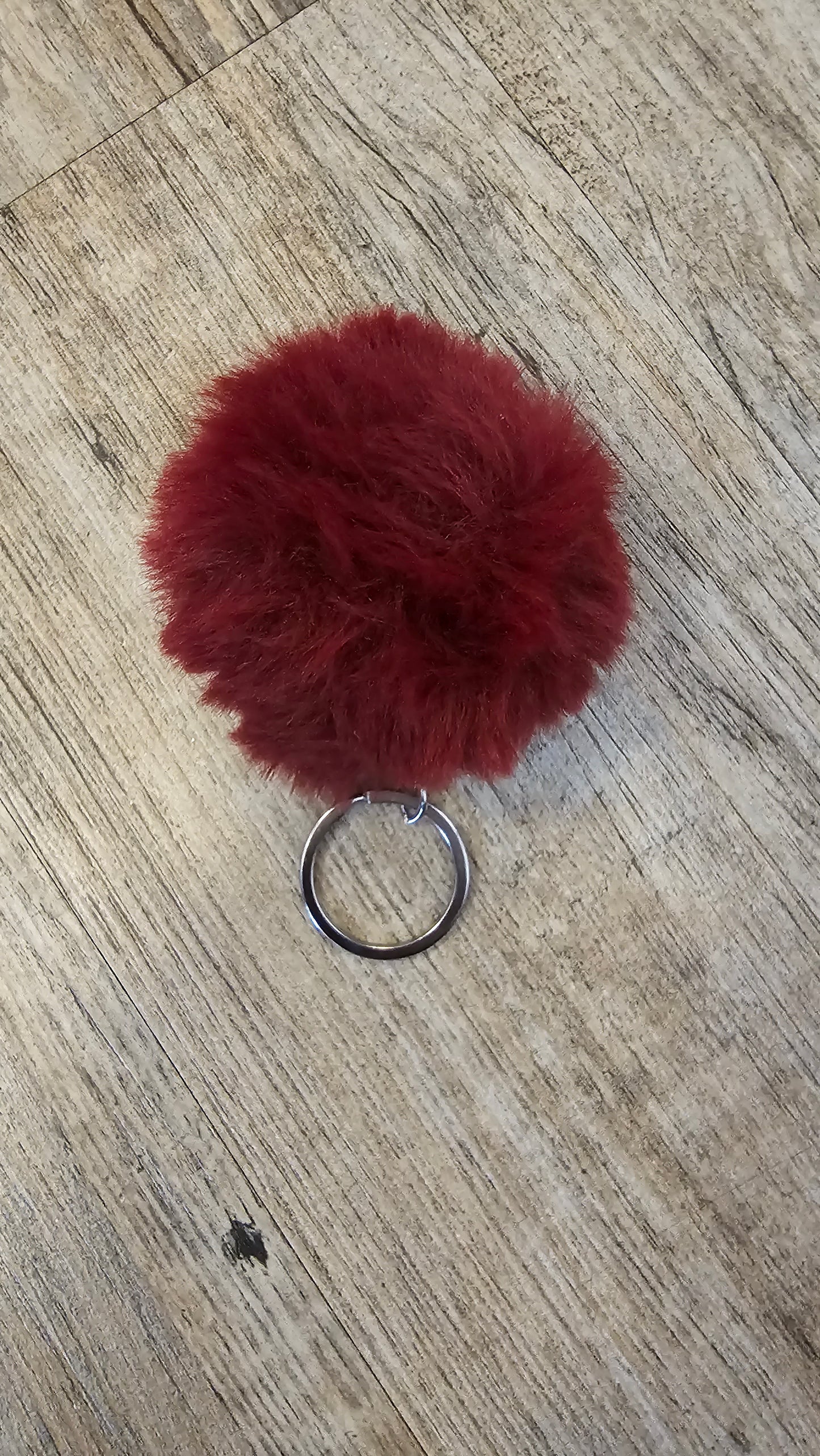Faux Fur Keychain