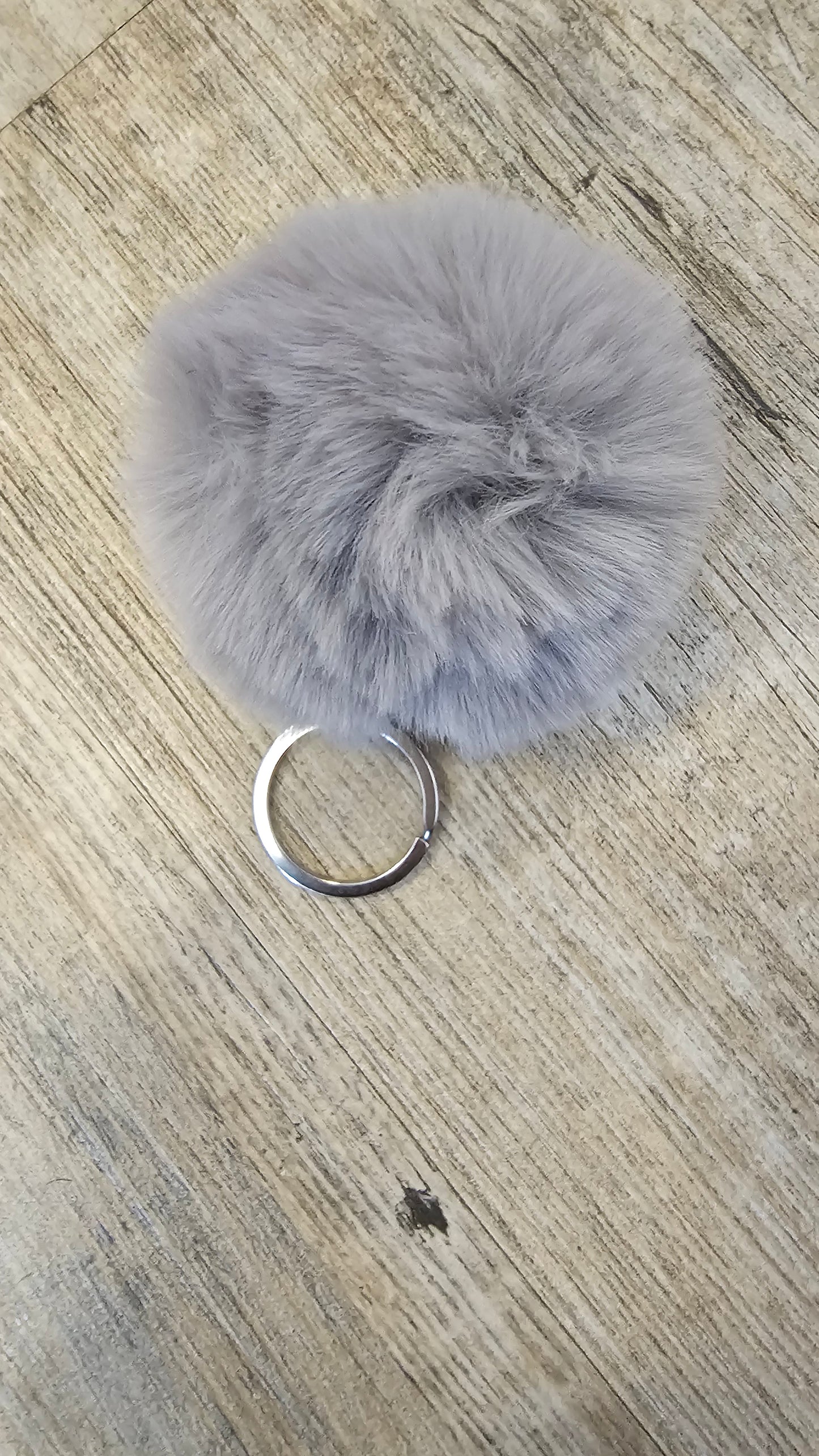 Faux Fur Keychain