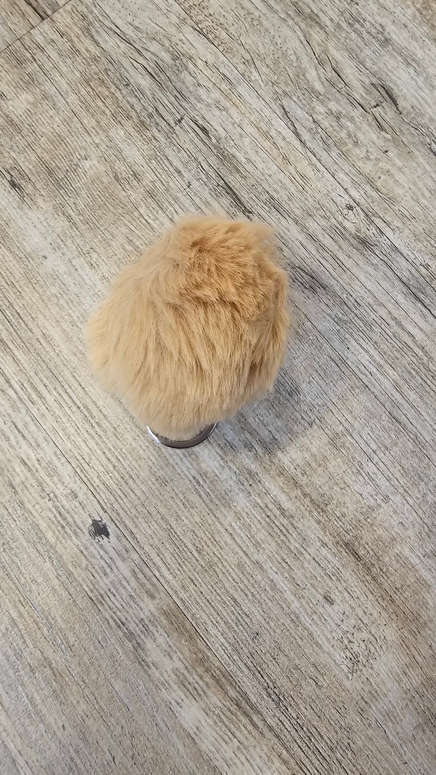 Faux Fur Keychain