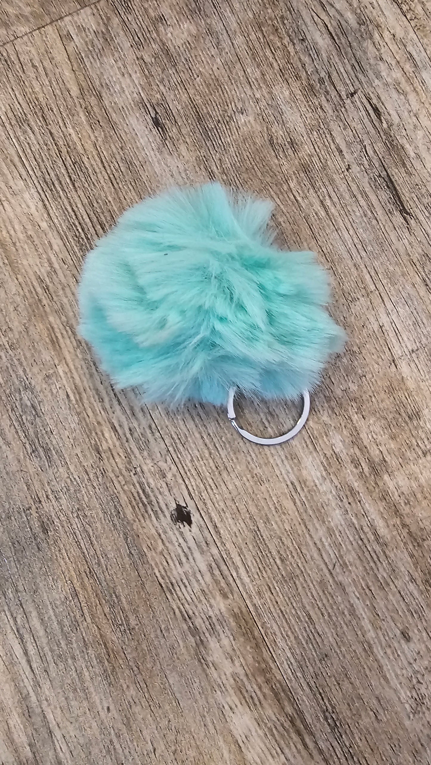 Faux Fur Keychain