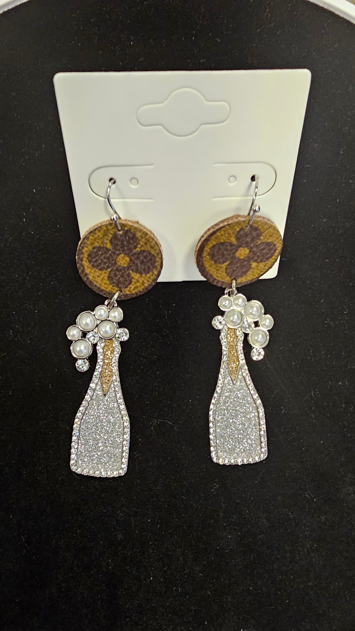 Louis Champagne Earrings
