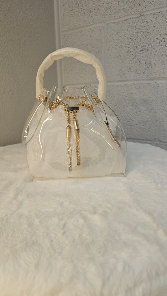 Clear Bucket Bag