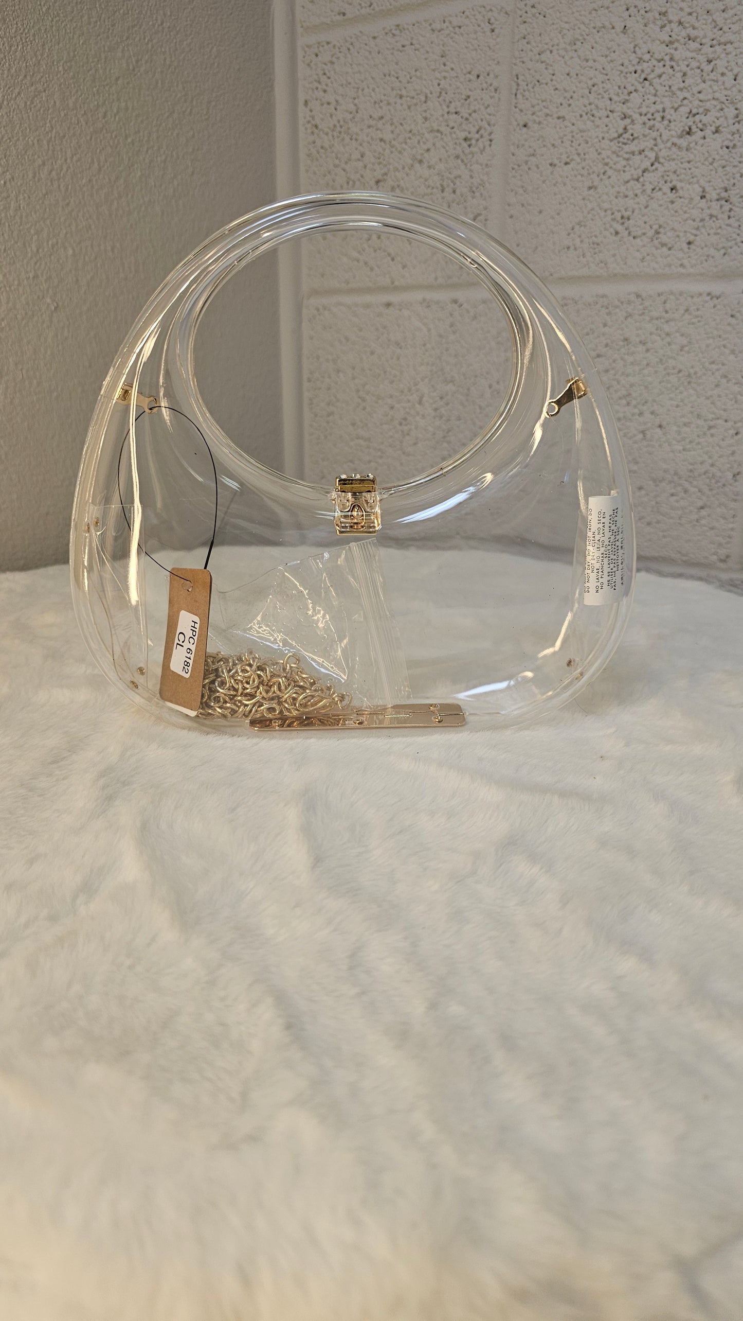 Tanya Boho Clear Purse