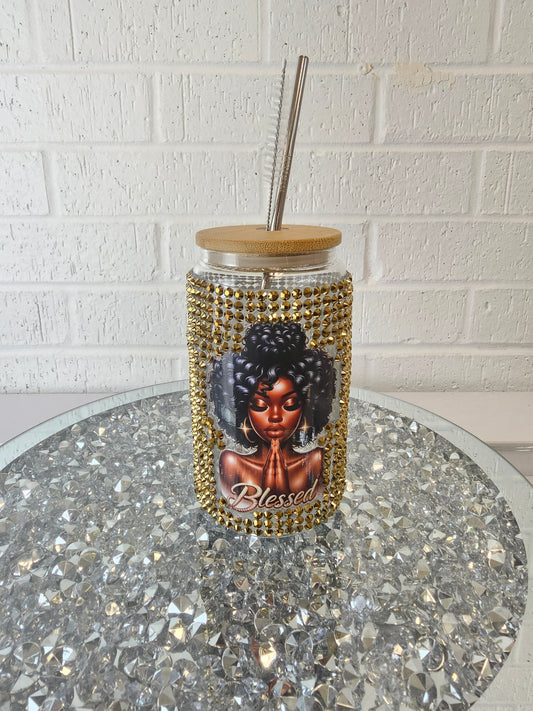 Blessed N Gold Tumbler
