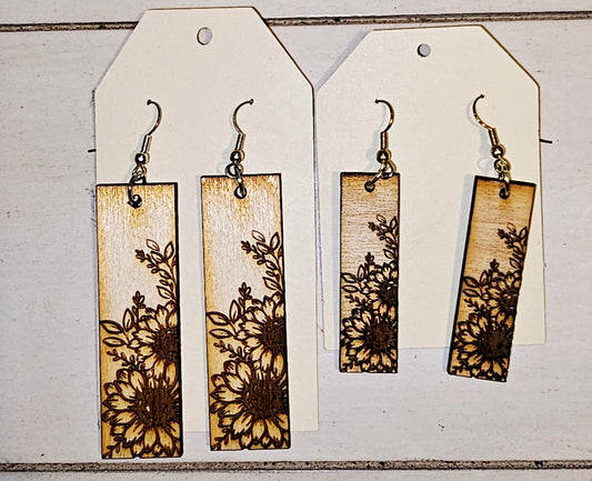 Wood If I Could Earrings